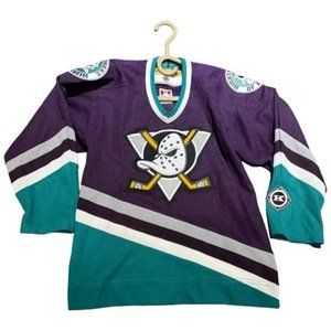 Vintage Mighty Ducks Authentic Koho NHL Team YOUTH Jersey Size S/M